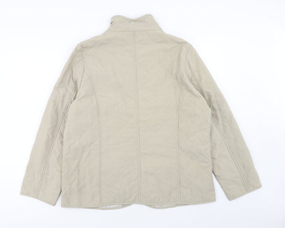 Womens UK Size 16 Deanes Beige Jacket