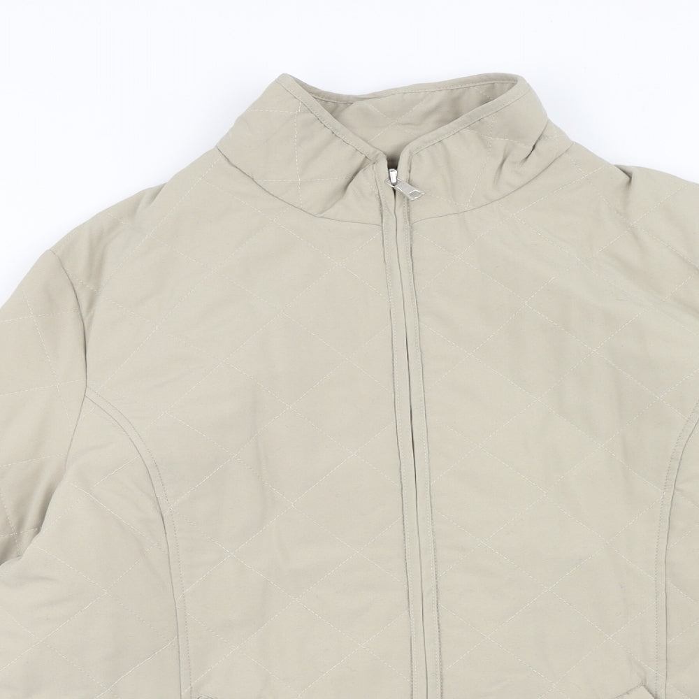 Womens UK Size 16 Deanes Beige Jacket