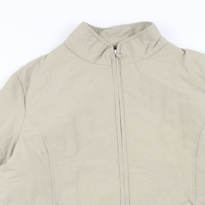 Womens UK Size 16 Deanes Beige Jacket