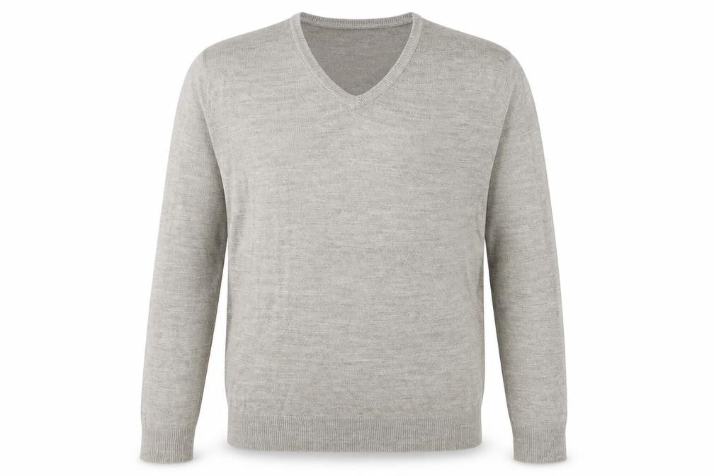 Mens UK Size L Marks and Spencer Grey Pullover Jumper