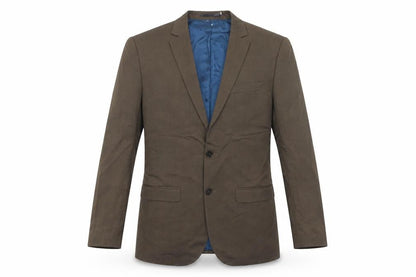 Mens UK Size 40 River Island Regular Brown Suit Jacket