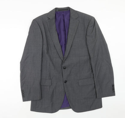 Mens UK Size 38 Marks and Spencer Regular Grey Suit Jacket