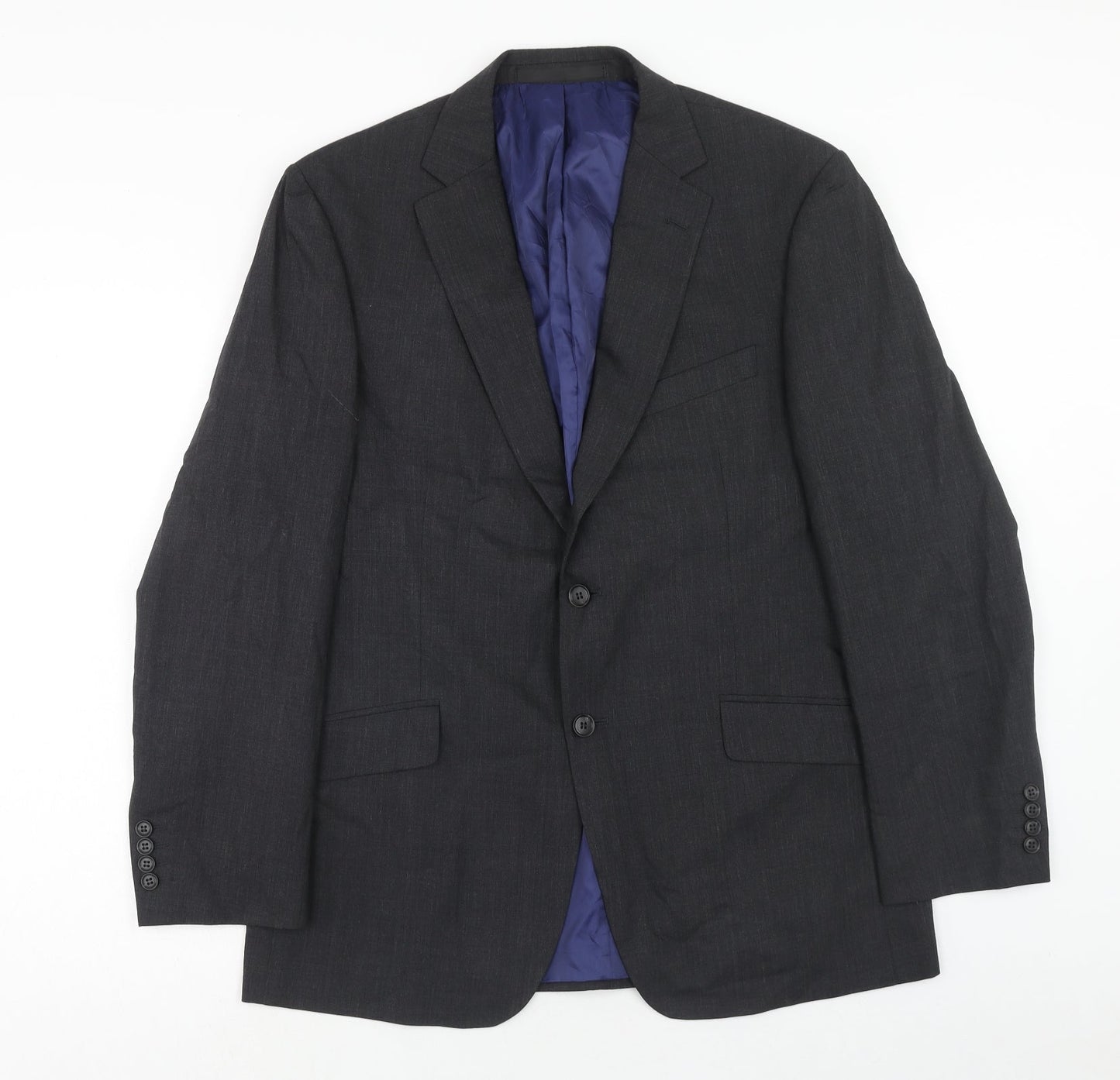 Mens UK Size 42 Marks and Spencer Regular Grey Suit Jacket