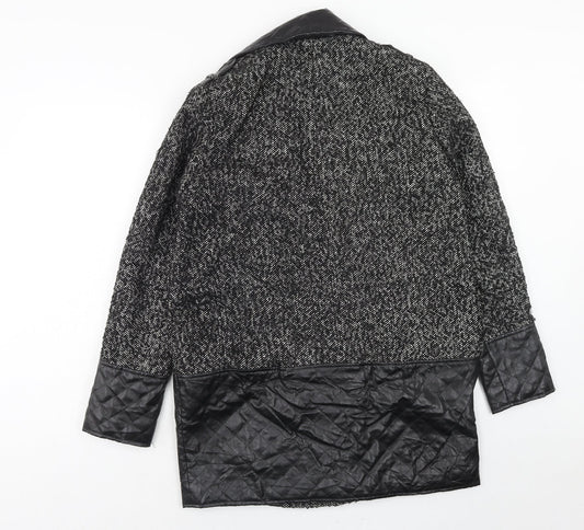 Womens UK Size 12 Atmosphere Black Overcoat