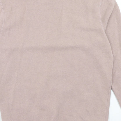 Mens UK Size XS H&M Pink Pullover Sweatshirt
