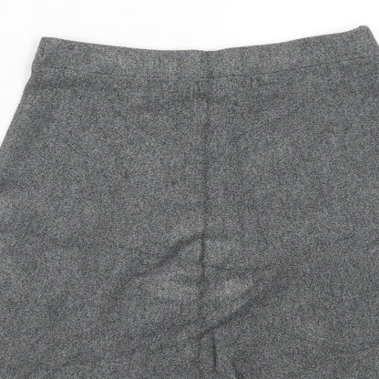 Atmosphere Womens Grey Viscose A-Line Skirt Size 8