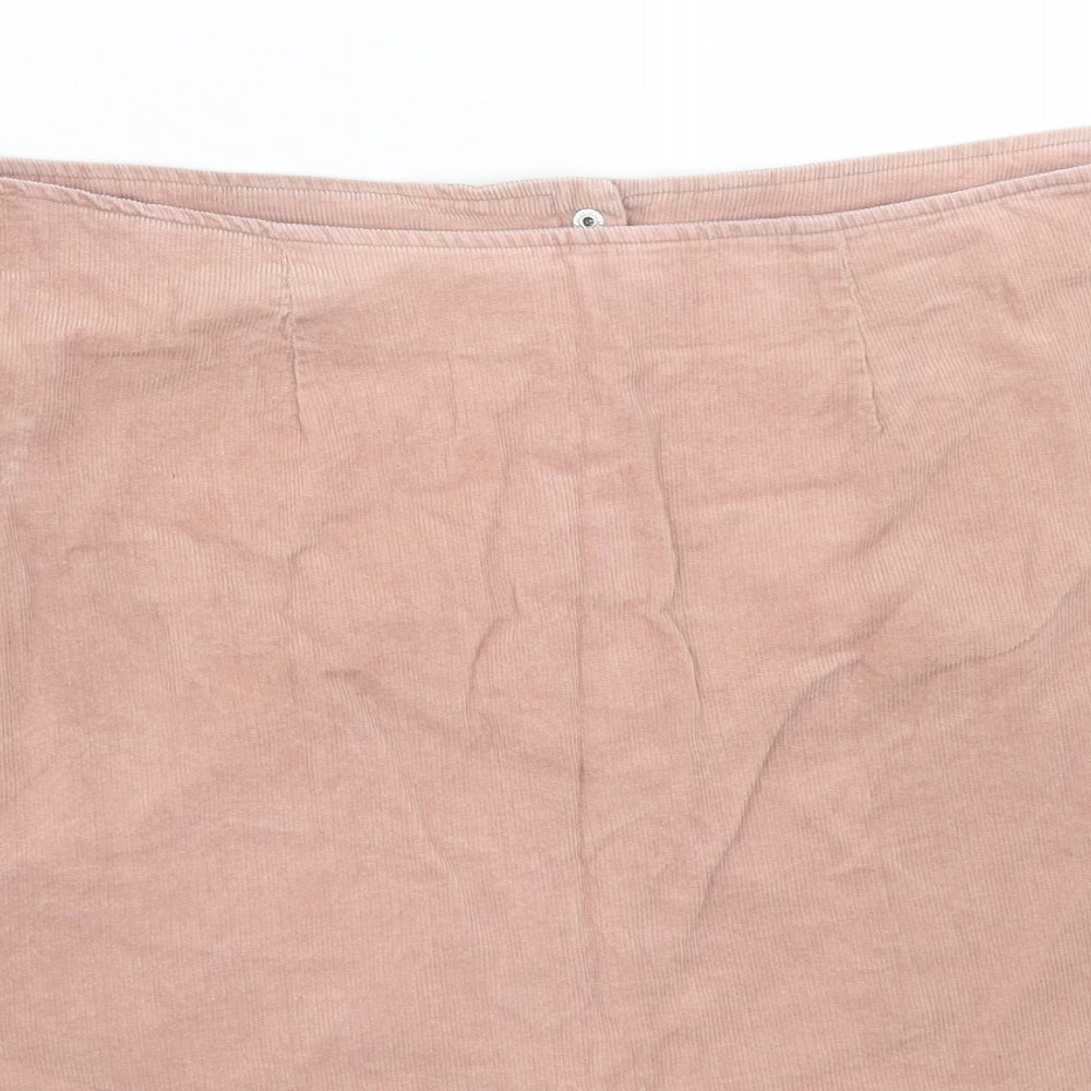 Womens UK Size 10 Select Mini Corduroy Skirt