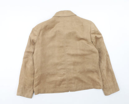 Womens UK Size 16 EWM Brown Jacket