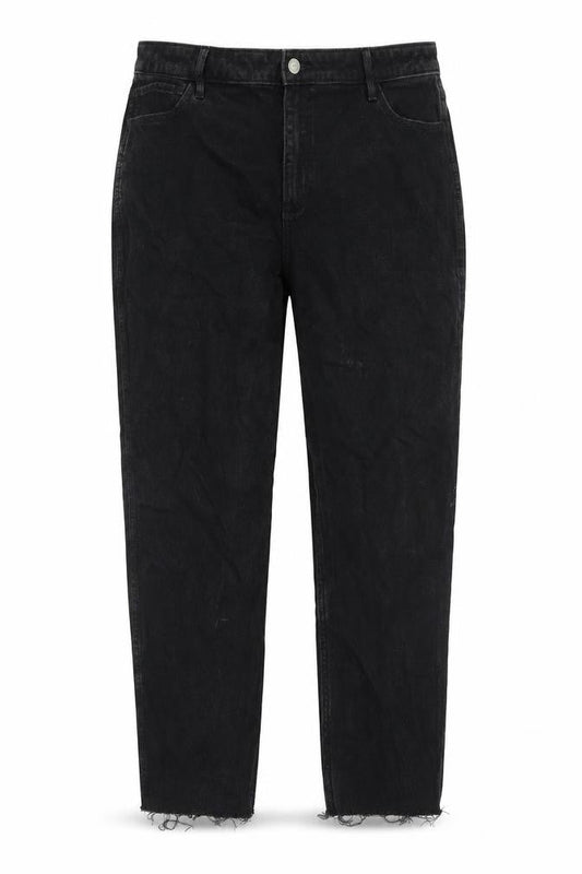 Womens UK Size 33 in Hollister Regular Fit Tapered Black Jeans