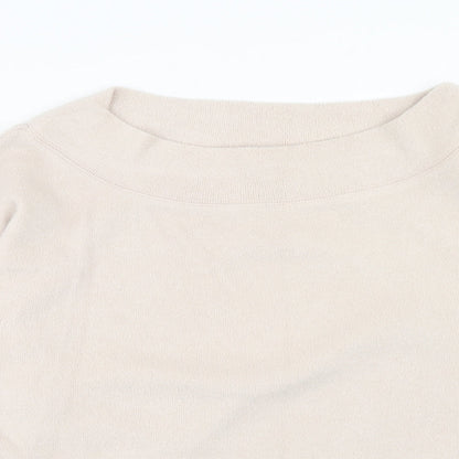 New Look Womens Beige Polyester Pullover Sweatshirt Size S Pullover