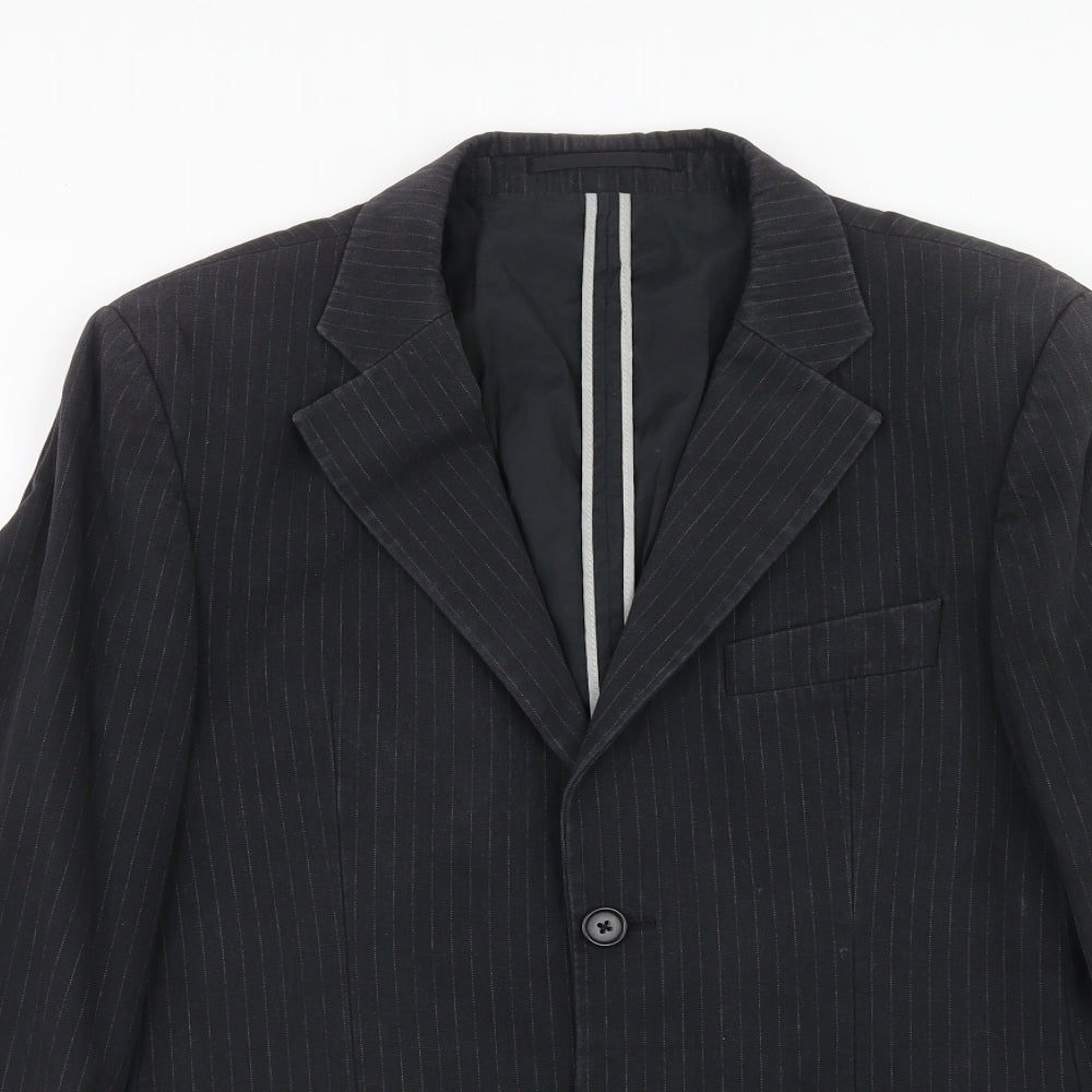 Mens UK Size S River Island Black Jacket