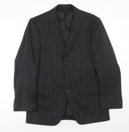 Mens UK Size 38 NEXT Regular Black Suit Jacket