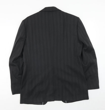 Mens UK Size 38 NEXT Regular Black Suit Jacket