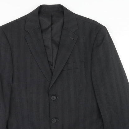 Mens UK Size 38 NEXT Regular Black Suit Jacket