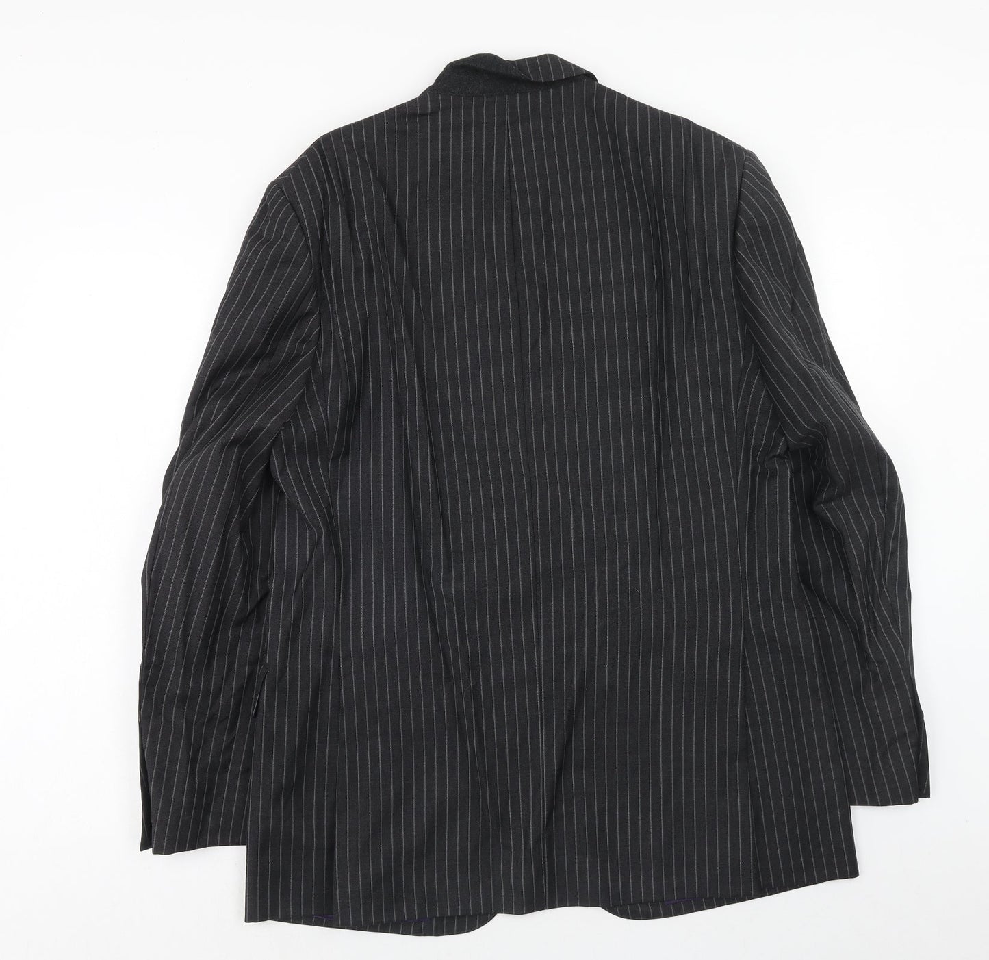 Mens UK Size 40 Impressions Regular Black Suit Jacket