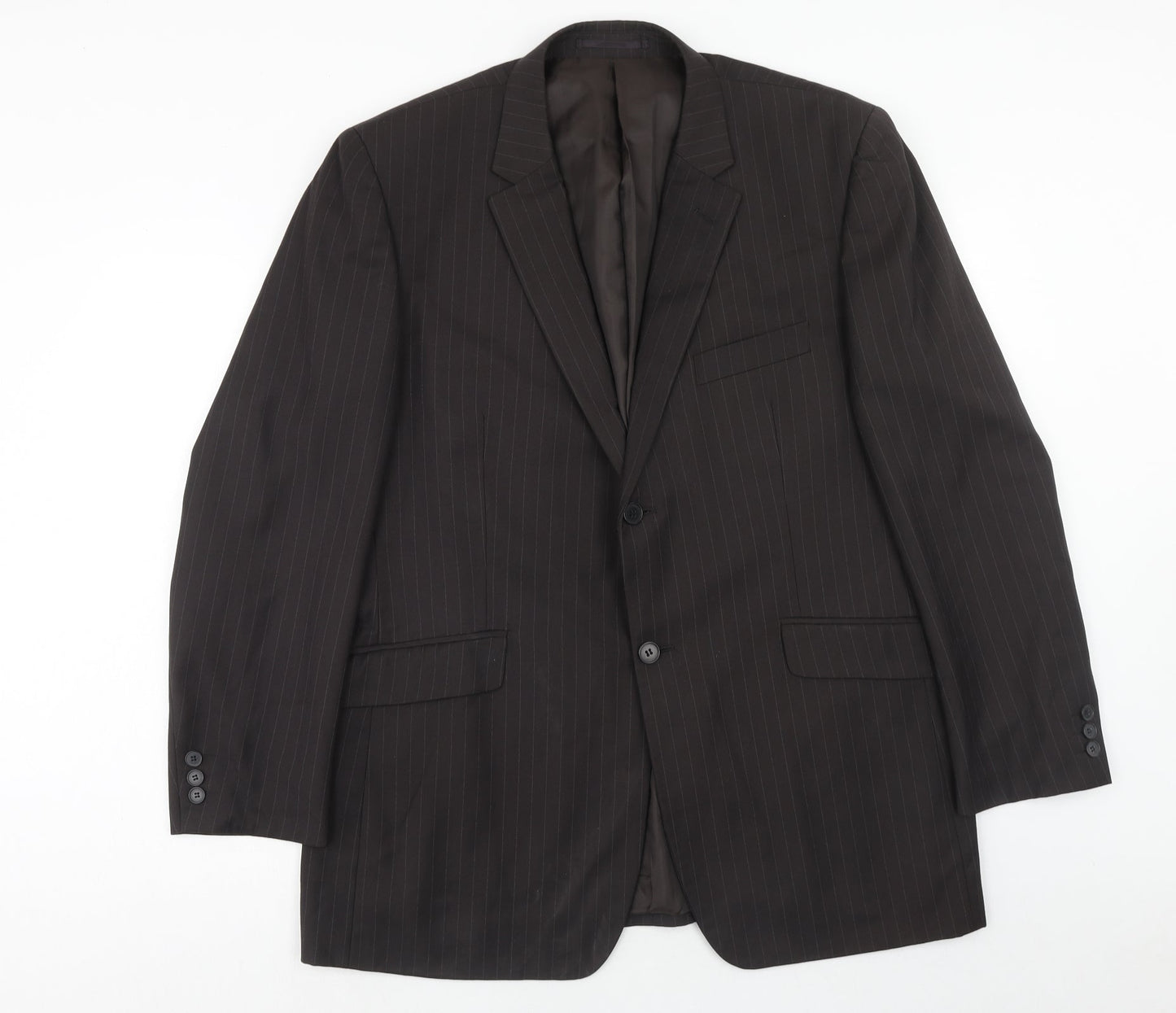 Mens UK Size 44 Burton Regular Brown Suit Jacket