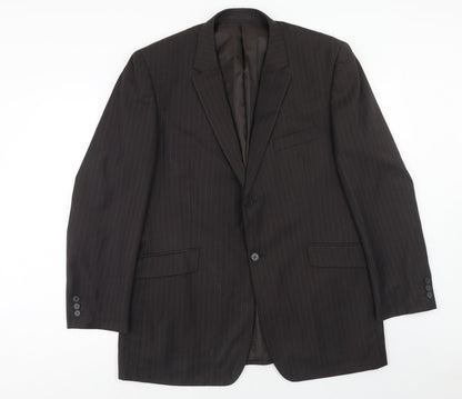 Mens UK Size 44 Burton Regular Brown Suit Jacket