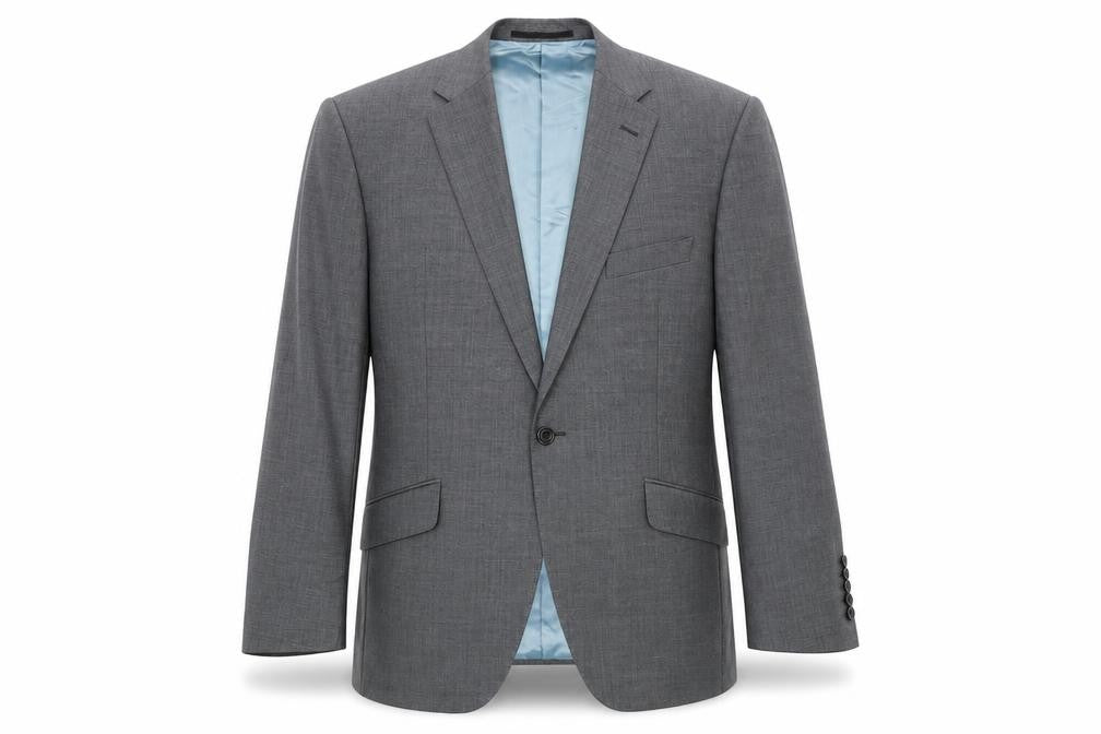 Mens UK Size 42 Autograph Regular Grey Suit Jacket