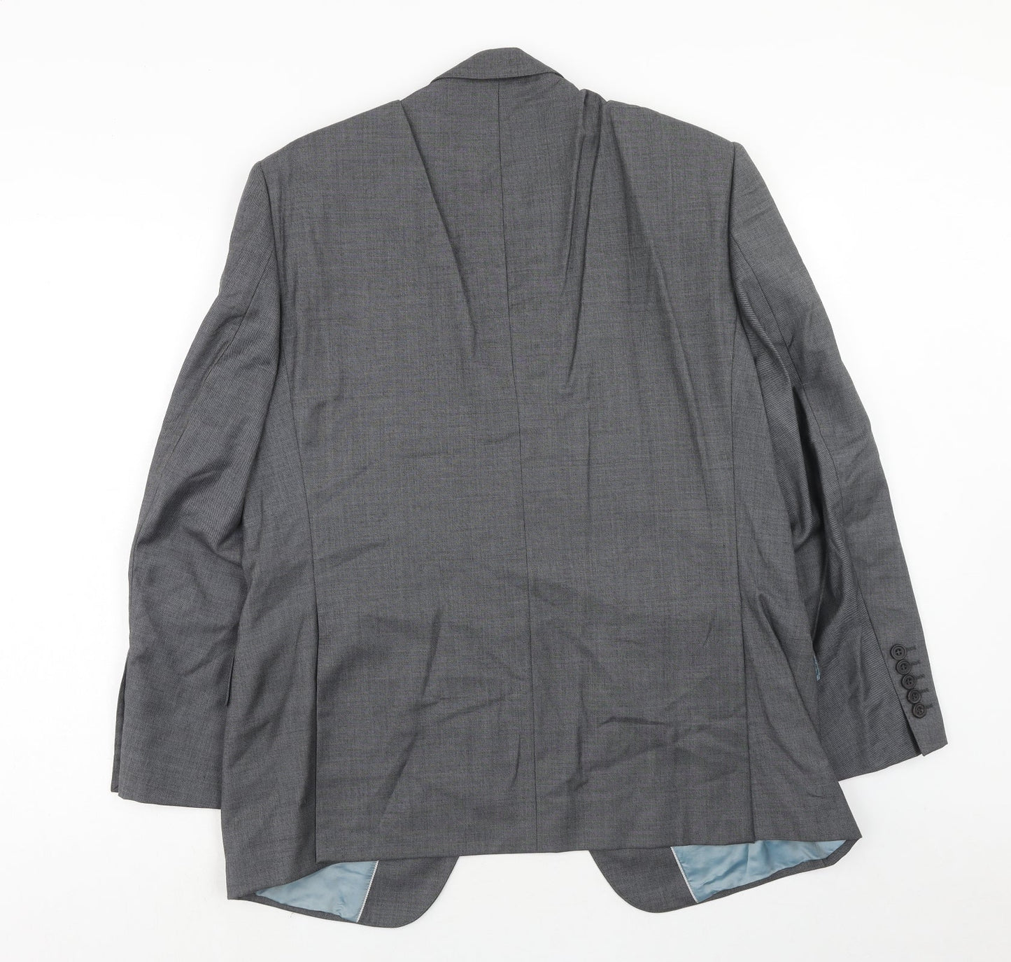 Autograph Mens Grey Wool Jacket Suit Jacket Size 42 Regular