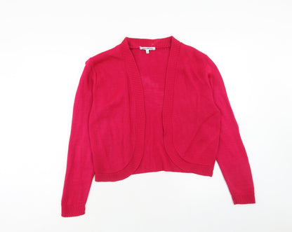 Womens UK Size M Annabelle Pink Cardigan Jumper