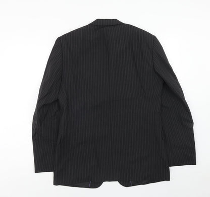 Mens UK Size 38 Taylor & Wright Regular Black Suit Jacket