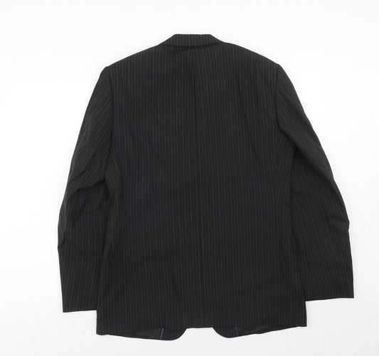 Mens UK Size 38 Taylor & Wright Regular Black Suit Jacket