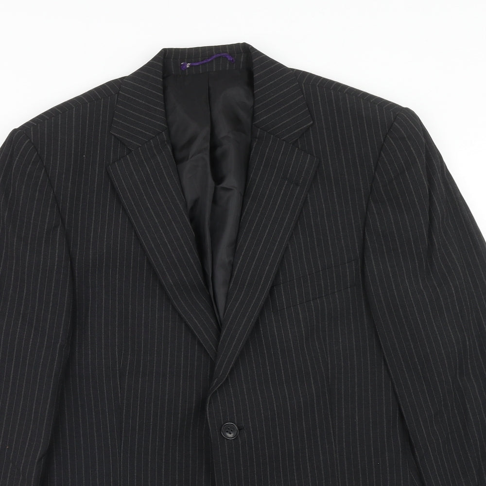 Mens UK Size 38 Taylor & Wright Regular Black Suit Jacket