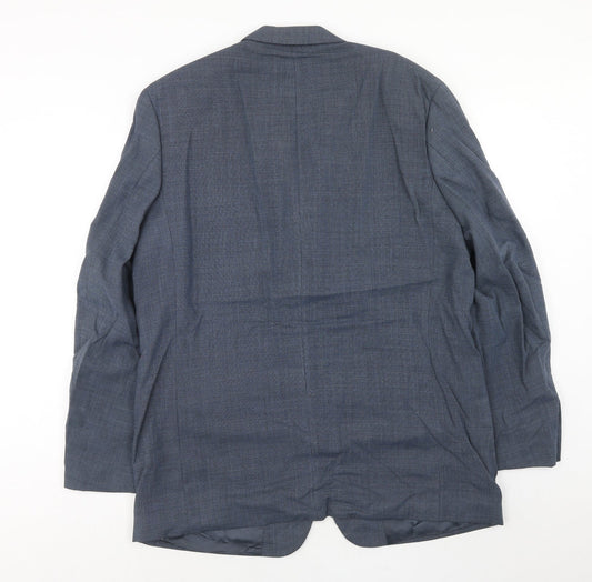 Mens UK Size 44 Ultimo Regular Blue Suit Jacket