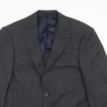 Mens UK Size 36 Marks and Spencer Regular Grey Suit Jacket