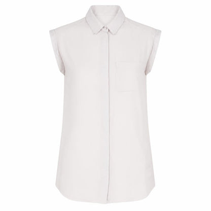 Womens UK Size 8 Atmosphere Pink Basic Button-Up