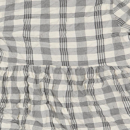 Womens UK Size 8 PEP&CO Beige Basic Button-Up