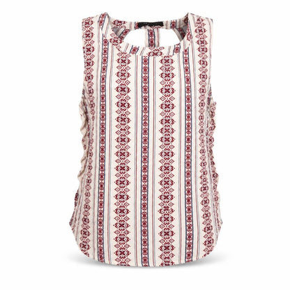 Womens UK Size 6 New Look Multicoloured Basic Tank