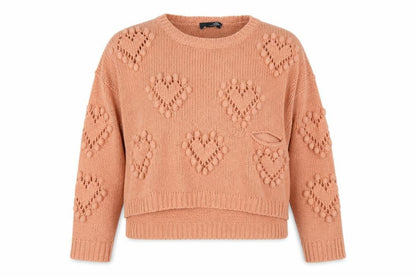 Womens UK Size 10 Miso Pink Pullover Jumper