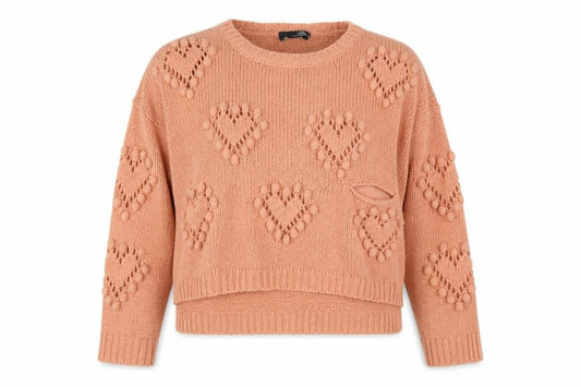 Womens UK Size 10 Miso Pink Pullover Jumper