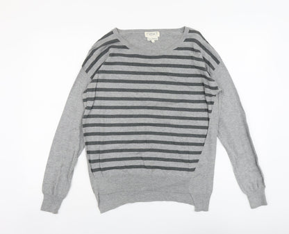 Womens UK Size 10 NEXT Grey Pullover Jumper
