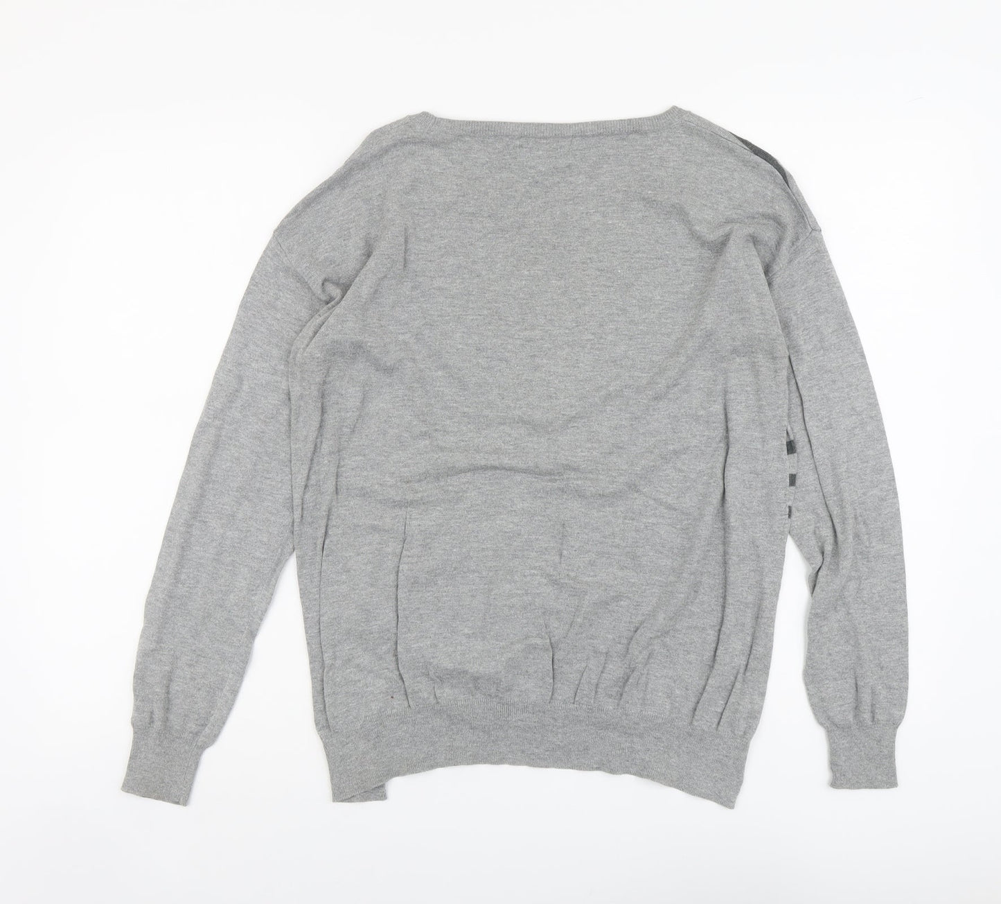 Womens UK Size 10 NEXT Grey Pullover Jumper
