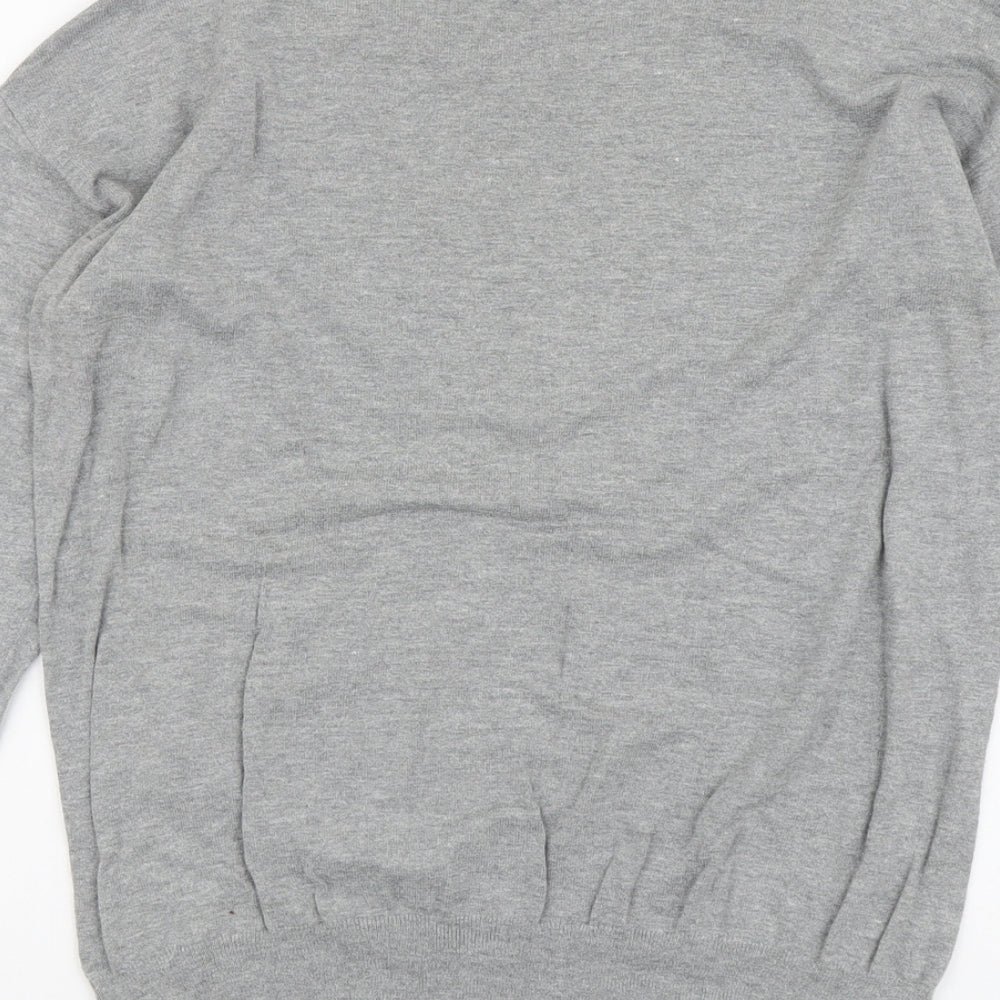 Womens UK Size 10 NEXT Grey Pullover Jumper