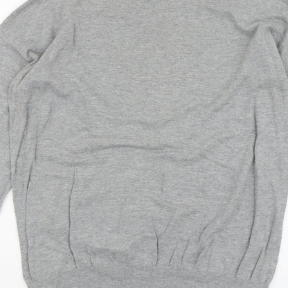 Womens UK Size 10 NEXT Grey Pullover Jumper