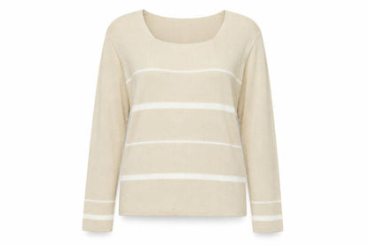Womens UK Size 16 BHS Beige Pullover Jumper