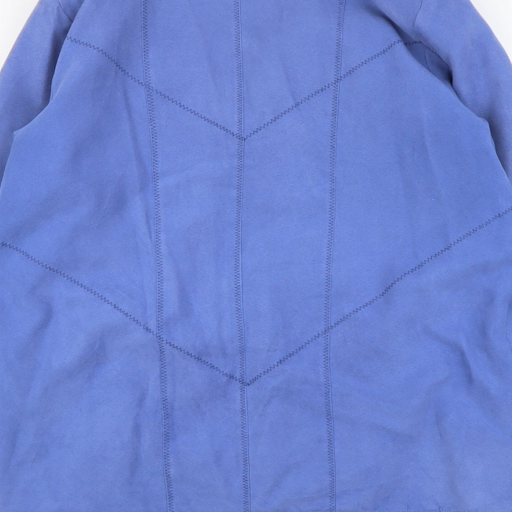 Womens UK Size 12 Finesse Blue Jacket