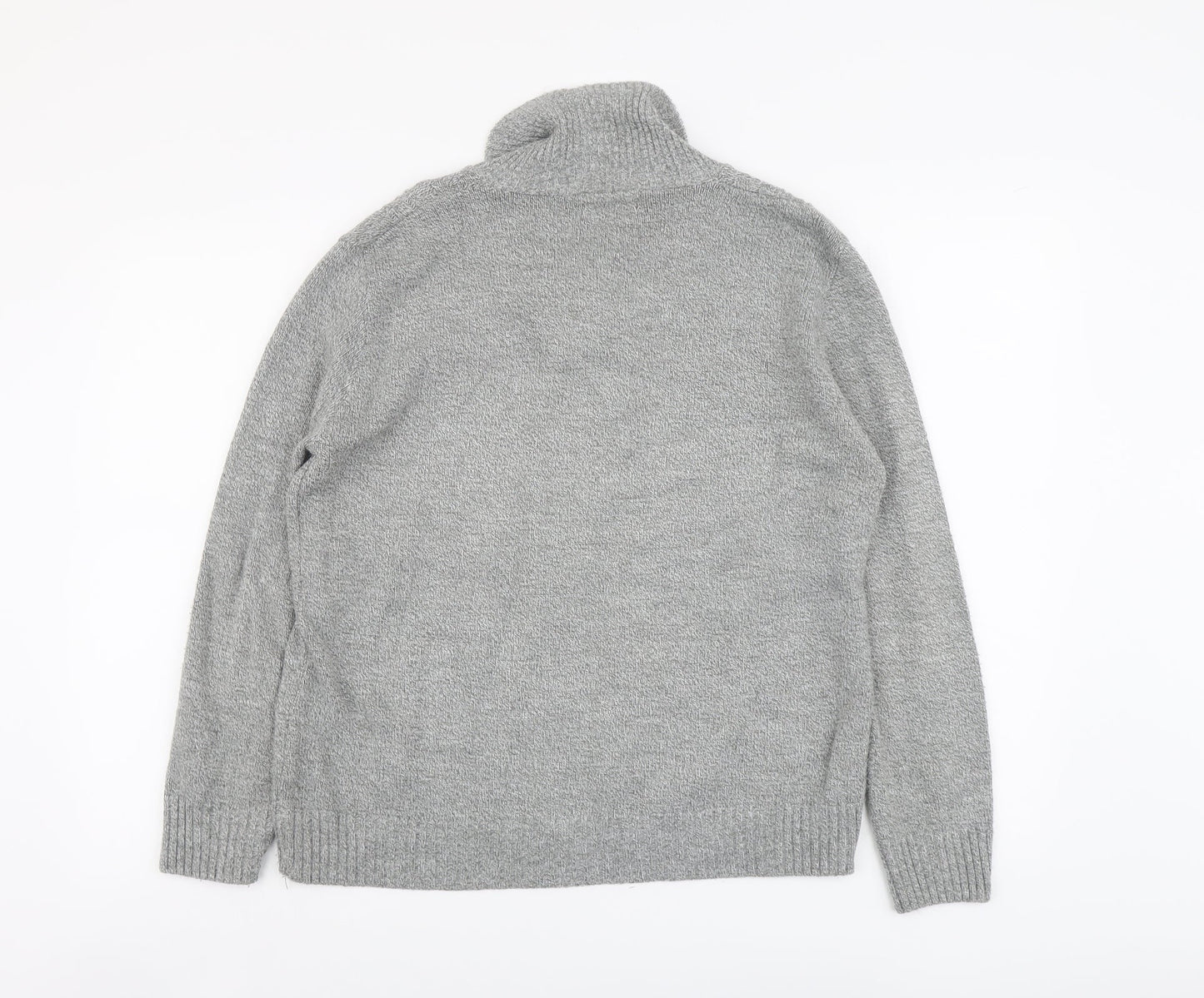 Womens UK Size M CHIC Grey Pullover Jumper