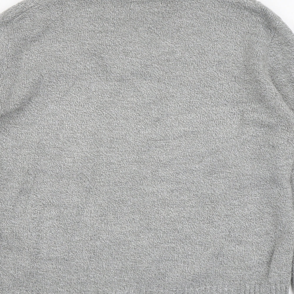 Womens UK Size M CHIC Grey Pullover Jumper