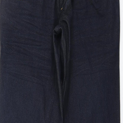 mamas & papas Womens Blue Cotton Jegging Jeans Size 8 L31 in Regular