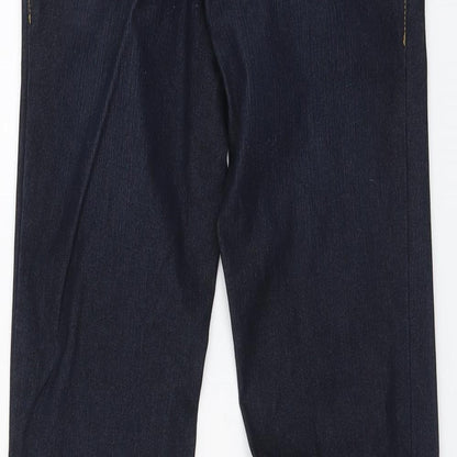 mamas & papas Womens Blue Cotton Jegging Jeans Size 8 L31 in Regular