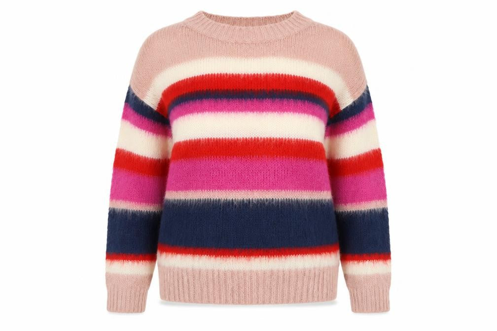 Womens UK Size 8 George Multicoloured Pullover Jumper