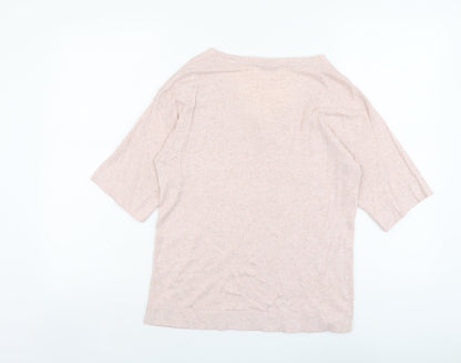 Womens UK Size S Monsoon Pink Pullover Jumper