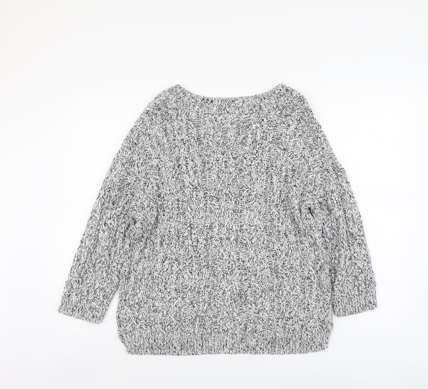 Womens UK Size S H&M Grey Pullover Jumper