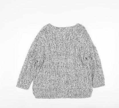 Womens UK Size S H&M Grey Pullover Jumper