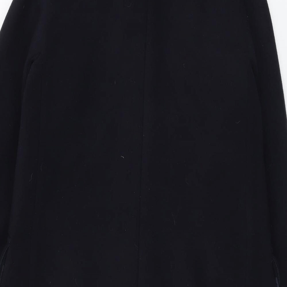 Womens UK Size 10 Dorothy Perkins Blue Overcoat