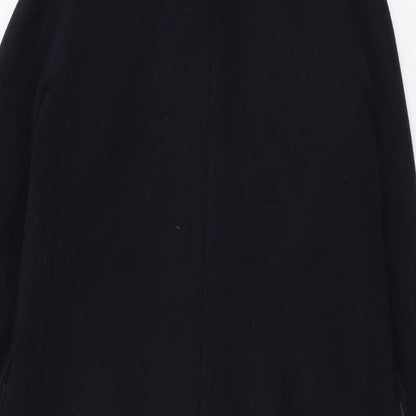 Womens UK Size 10 Dorothy Perkins Blue Overcoat